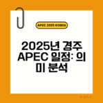 경주 에이팩, 경주 에이팩일정