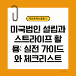 미국법인 설립 스트라이프 활용